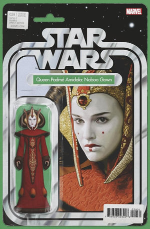 STAR WARS #29 CHRISTOPHER ACTION FIGURE VARIANT (***COMIC BOOK NOT A TOY!)
