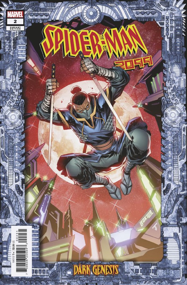 SPIDER-MAN 2099: DARK GENESIS #2 KEN LASHLEY FRAME VARIANT