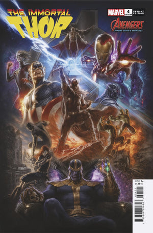 IMMORTAL THOR 4 (2023) MAURO CASCIOLI AVENGERS 60TH VARIANT