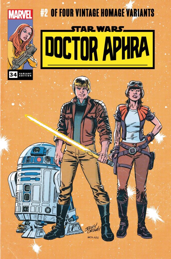 STAR WARS: DOCTOR APHRA #34 (2023) JERRY ORDWAY CLASSIC TRADE DRESS VARIANT