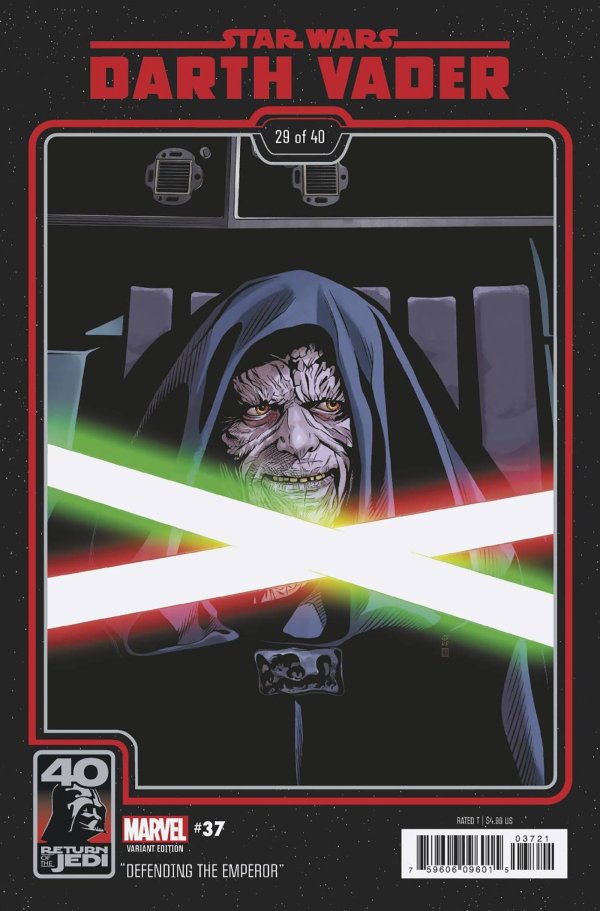 STAR WARS: DARTH VADER #37 [DD] CHRIS SPROUSE RETURN OF THE JEDI 40TH ANNIVERSARY VARIANT [DD]