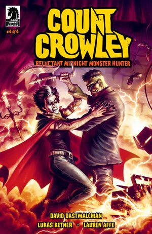 COUNT CROWLEY RELUCTANT MONSTER HUNTER #4 (OF 4)