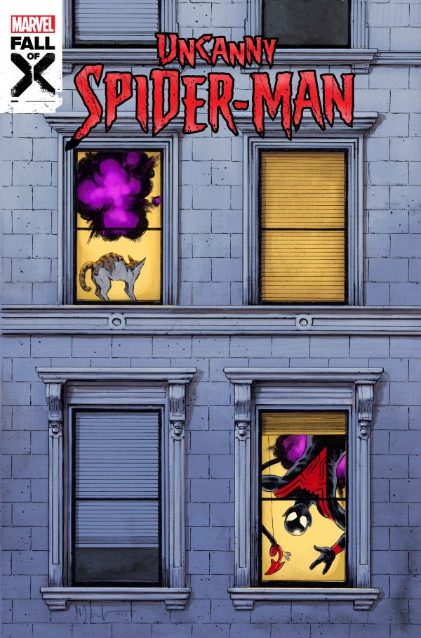 UNCANNY SPIDER-MAN #1 [FALL] DAVE WACHTER WINDOWSHADES VARIANT