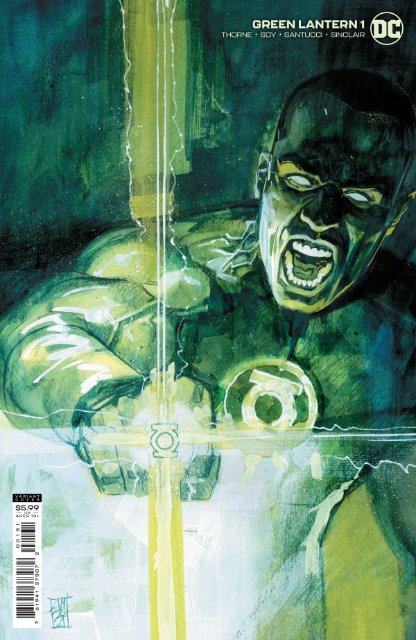 GREEN LANTERN #1 INC 1:25 ALEX MALEEV CARD STOCK VAR