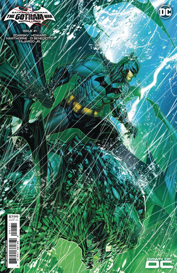 BATMAN/CATWOMAN: THE GOTHAM WAR BATTLE LINES #1 (ONE SHOT) CVR E JONBOY MEYERS FOIL VAR