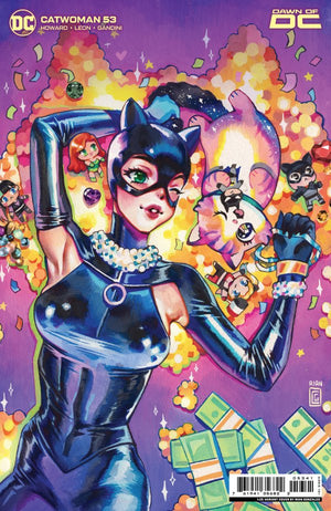 CATWOMAN #53 CVR D INC 1:25 RIAN GONZALES CARD STOCK VAR