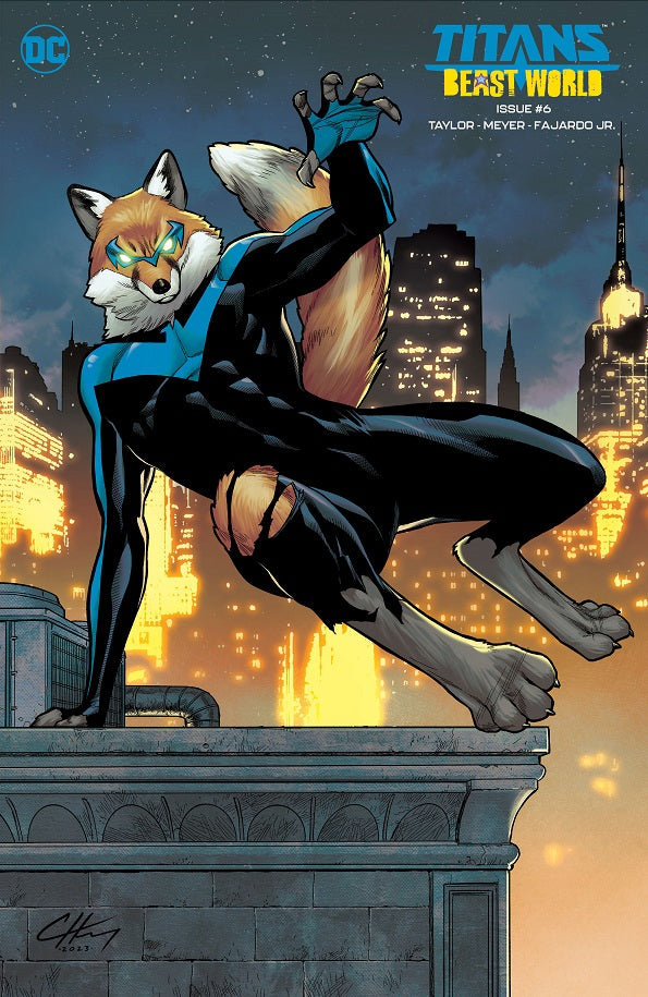 TITANS BEAST WORLD #6 (OF 6) CVR D CLAYTON HENRY LENTICULAR VAR