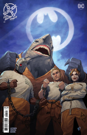 SUICIDE SQUAD KILL ARKHAM ASYLUM #1 (OF 5) CVR B ARIEL OLIVETTI CARD STOCK VAR (MR)