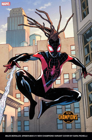 MILES MORALES: SPIDER-MAN (2023) 11 SARA PICHELLI NEW CHAMPIONS VARIANT