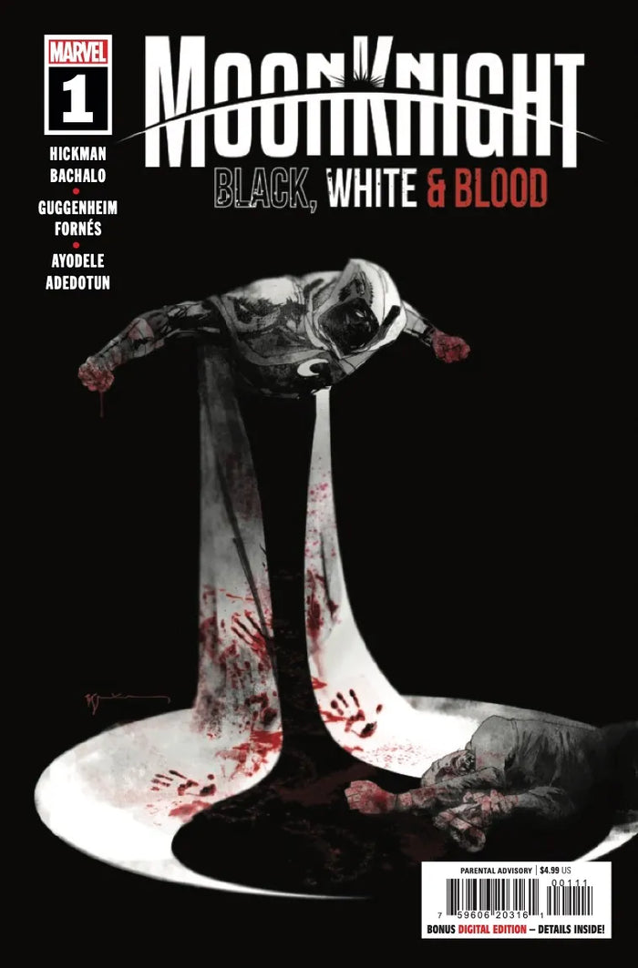 MOON KNIGHT BLACK WHITE BLOOD #1 (OF 4)