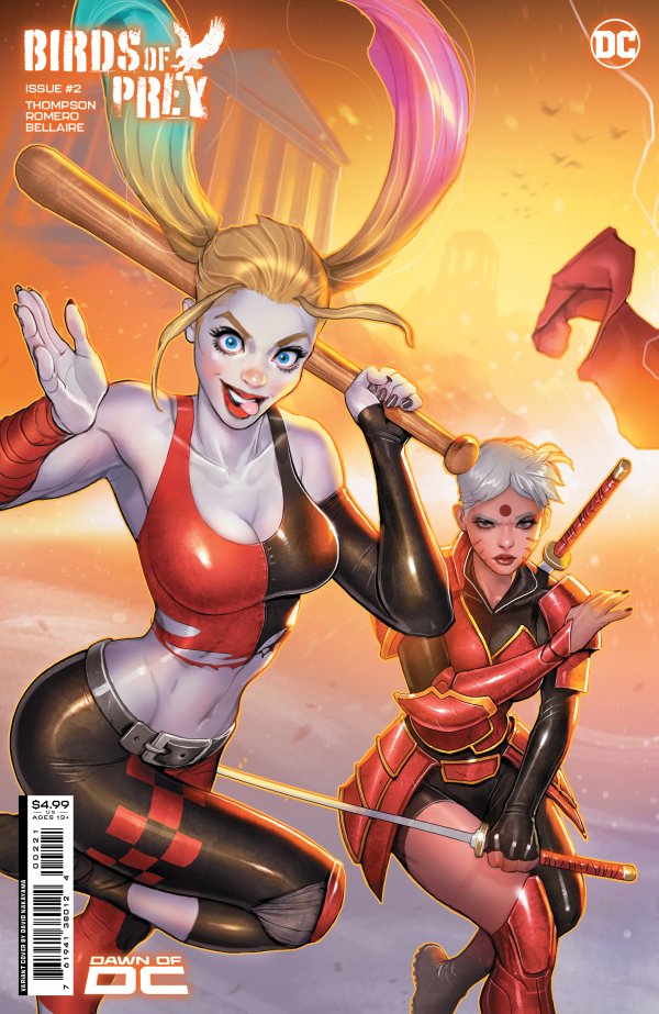 BIRDS OF PREY (2023) #2 CVR B DAVID NAKAYAMA HARLEY QUINN CONNECTING VAR