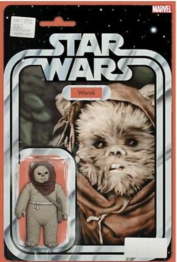 STAR WARS 20 CHRISTOPHER ACTION FIGURE VARIANT (***COMIC BOOK NOT A TOY!)