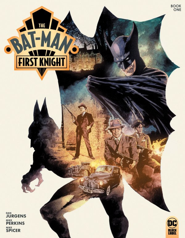 BAT-MAN: FIRST KNIGHT #1 (OF 3) CVR A MIKE PERKINS (MR)(Magazine Size)