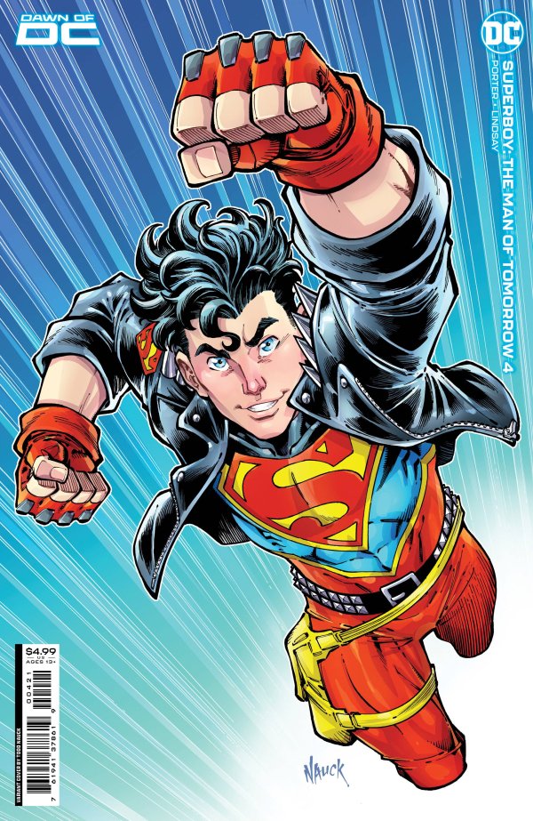 SUPERBOY: THE MAN OF TOMORROW #4 (OF 6) CVR B TODD NAUCK CARD STOCK VAR