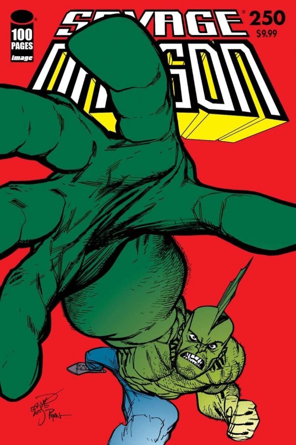 SAVAGE DRAGON #250 CVR G LARSEN & OTTLEY (MR)