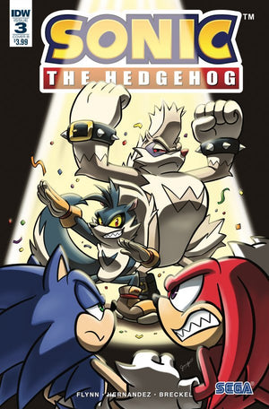 Sonic The Hedgehog #3 Cover B (2018 IDW Series)