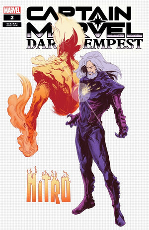 CAPTAIN MARVEL: DARK TEMPEST 2 PAOLO VILLANELLI DESIGN VARIANT