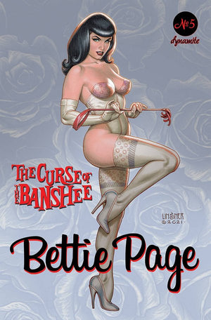 BETTIE PAGE & CURSE OF THE BANSHEE #5 CVR B LINSNER