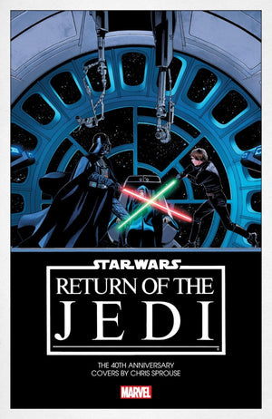 STAR WARS: RETURN OF THE JEDI - THE 40TH ANNIVERSARY COVERS BY CHRIS SPROUSE 1