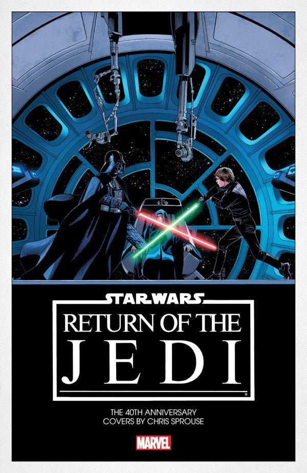 STAR WARS: RETURN OF THE JEDI - THE 40TH ANNIVERSARY COVERS BY CHRIS SPROUSE #1