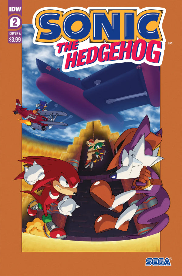 Sonic the Hedgehog: Fang the Hunter #2 Cover A (Hammerstrom)