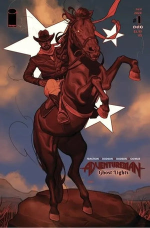 ADVENTUREMAN GHOST LIGHTS #1 CVR B SWABY VAR