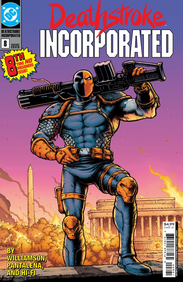 DEATHSTROKE INC #8 CVR B CHRIS BURNHAM CARD STOCK VAR (SHADOW WAR)