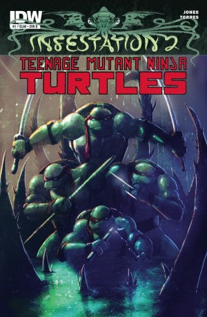 Infestation 2 : Teenage Mutant Ninja Turtles #1 Cover B