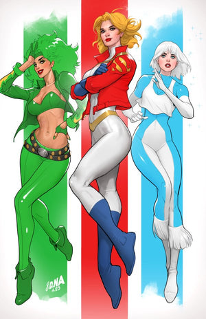 POWER GIRL SPECIAL #1 (ONE SHOT) CVR G DAVID NAKAYAMA FOIL VAR