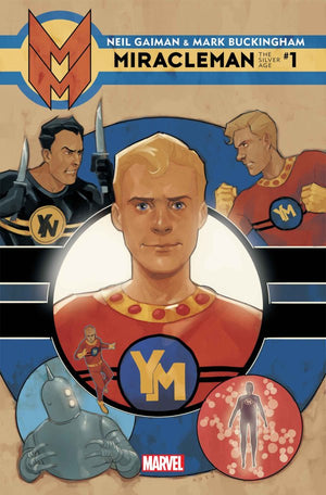 MIRACLEMAN BY GAIMAN & BUCKINGHAM: THE SILVER AGE 1 NOTO VARIANT
