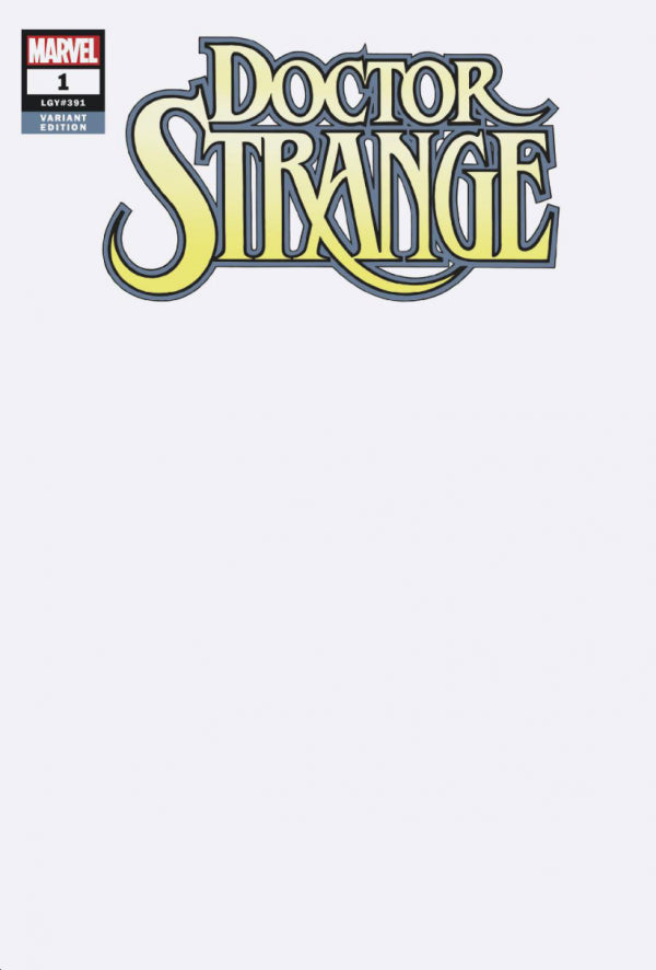 Doctor Strange (2018 8th Series) #1 Blank Cover