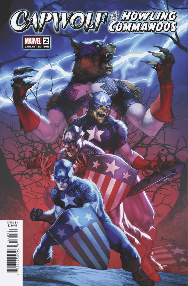 CAPWOLF & THE HOWLING COMMANDOS #2 JAY ANACLETO VARIANT