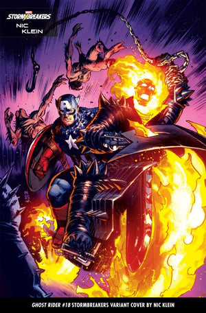 GHOST RIDER 18 NIC KLEIN STORMBREAKERS VARIANT