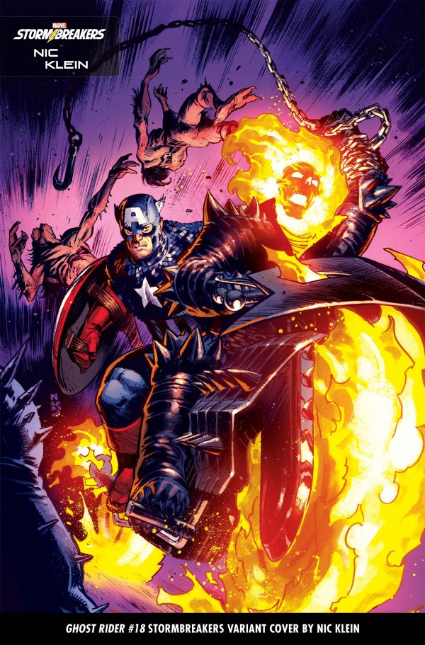 GHOST RIDER #18 NIC KLEIN STORMBREAKERS VARIANT