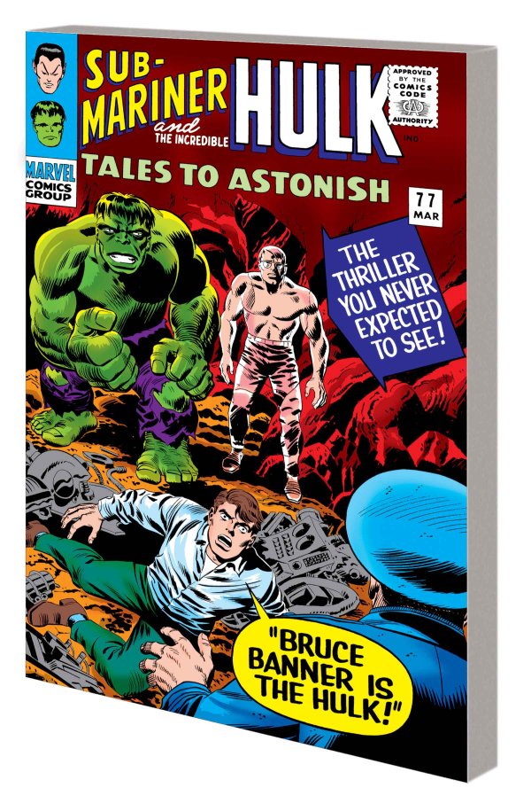 MIGHTY MARVEL MASTERWORKS: THE INCREDIBLE HULK VOL. 3 - LESS THAN MONSTER  MORE THAN MAN [DM ONLY] TP