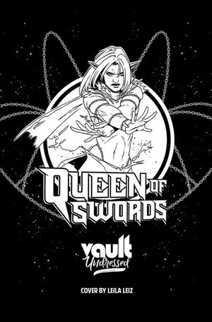 QUEEN OF SWORDS A BARBARIC STORY #3 CVR C LEILA LEIZ NSFW POLYBAGGED VAR (MR)