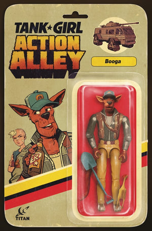 TANK GIRL ACTION ALLEY #2 CVR B ACTION FIGURE VARIANT COVER (***COMIC BOOK NOT A TOY!)