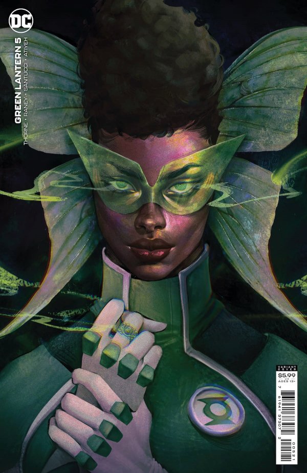 GREEN LANTERN #5 CVR B JULIET NNEKA CARD STOCK VAR