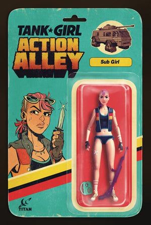 TANK GIRL Action Alley #4 CVR B SUB GIRL ACTION FIGURE VARIANT COVER (***COMIC BOOK NOT A TOY!)