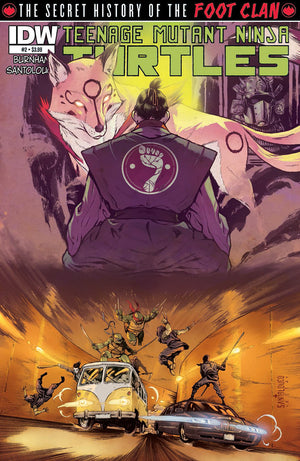 Teenage Mutant Ninja Turtles : Secret History of the Foot Clan #2