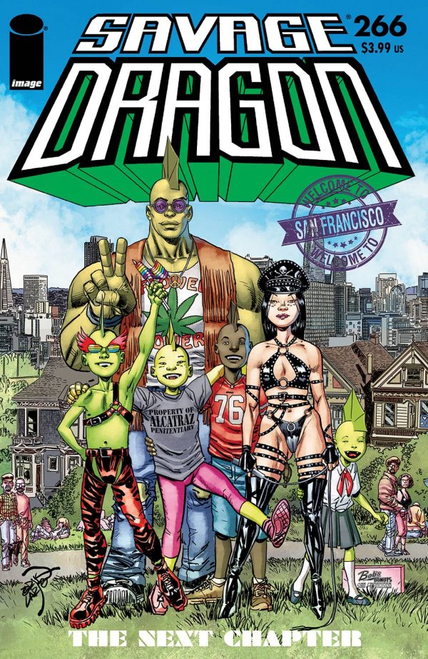 arco dragons and monsters SAVAGE DRAGON #266 CVR A LARSEN (MR) – Fun Box Monster Emporium