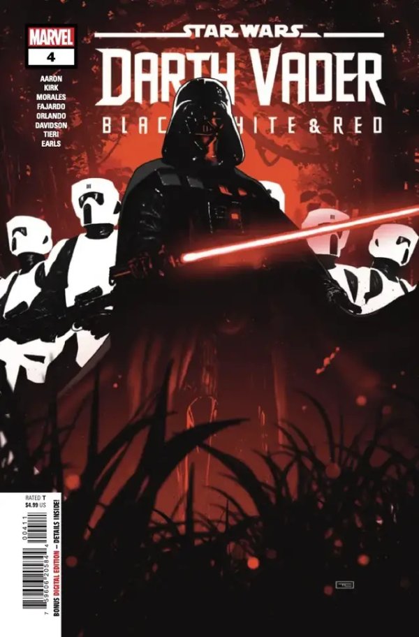 STAR WARS: DARTH VADER - BLACK  WHITE & RED 4