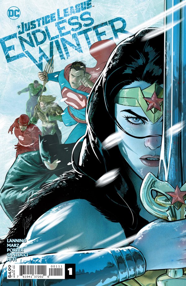 JUSTICE LEAGUE ENDLESS WINTER #1 (OF 2) CVR A MIKEL JANIN (ENDLESS WINTER)