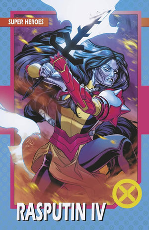 X-MEN (2021) 27 RUSSELL DAUTERMAN TRADING CARD VARIANT 