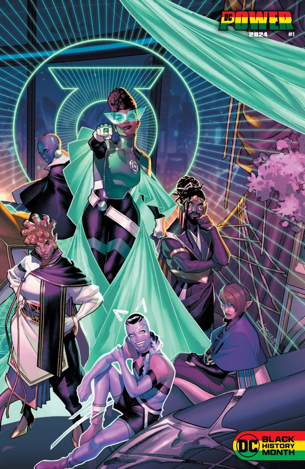 DC POWER 2024 #1 (ONE SHOT) CVR B JAMAL CAMPBELL WRAPAROUND VAR