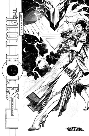 PLOT HOLES #4 (OF 5) CVR D 10 COPY INCV B&W MURPHY (MR)