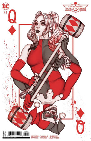 KNIGHT TERRORS HARLEY QUINN #2 (OF 2) CVR B JENNY FRISON CARD STOCK VAR