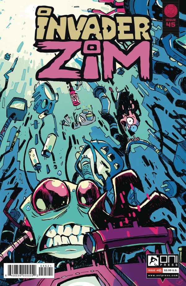 INVADER ZIM #45 CVR B CAB (C: 1-0-0) – Fun Box Monster Emporium