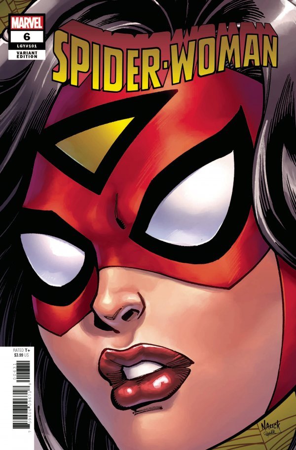 SPIDER-WOMAN #6 NAUCK HEADSHOT VAR