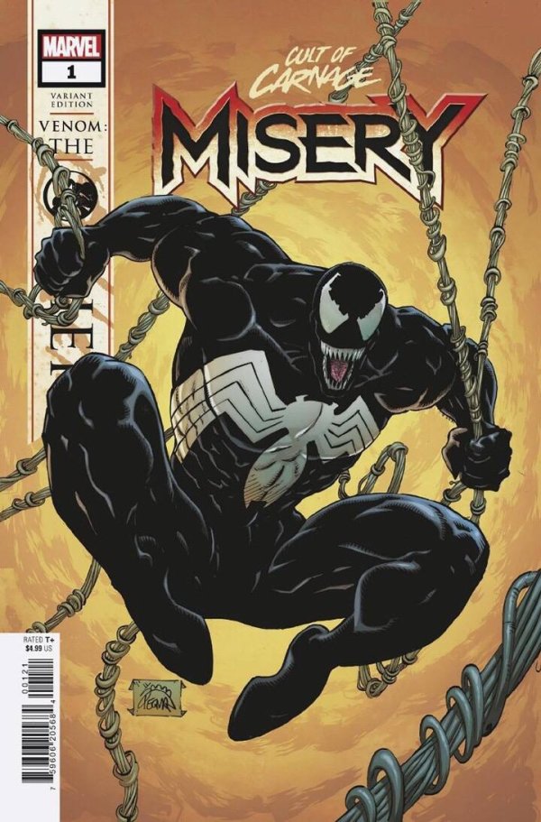 CULT OF CARNAGE: MISERY #1 RYAN STEGMAN VENOM THE OTHER VARIANT